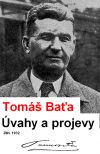 Úvahy a projevy Tomáš Baťa