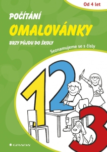 Počítání - Omalovánky Brzy půjdu do školy
