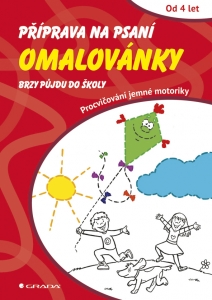 Psaní – Omalovánky Brzy půjdu do školy