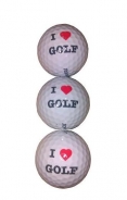 Míčky I love golf - fotografie