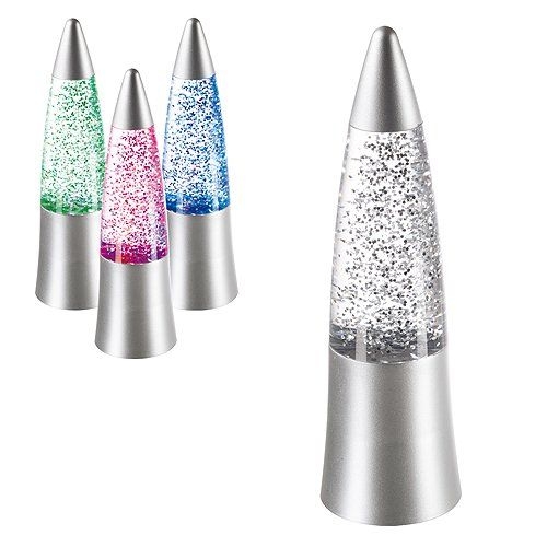 Lampa se třpytkami