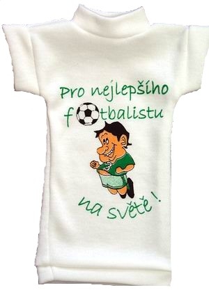 Tričko na láhev - pro fotbalistu