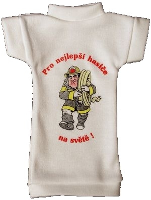 Tričko na láhev - pro hasiče